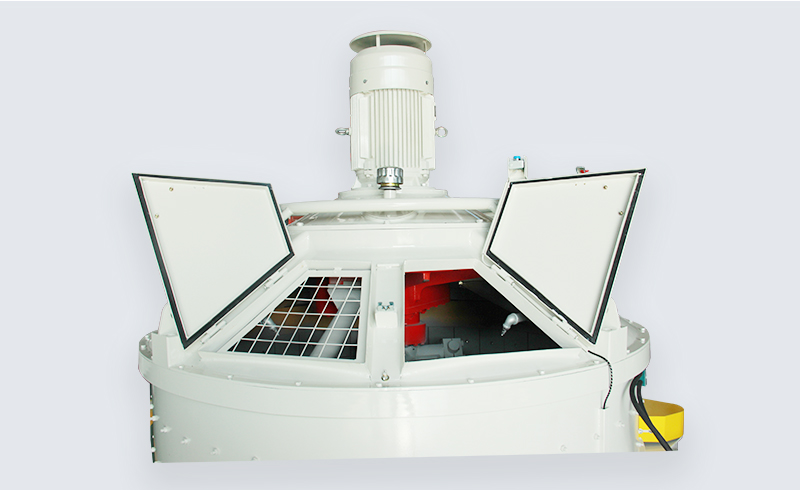 Planetary mixer inspection door