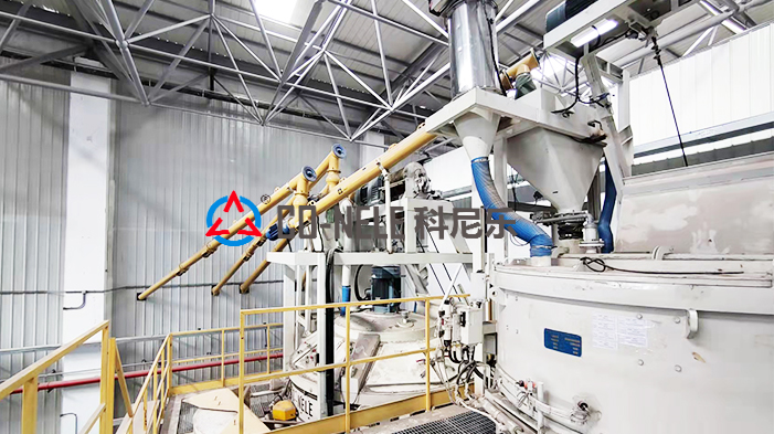 HESS Brick machine production line