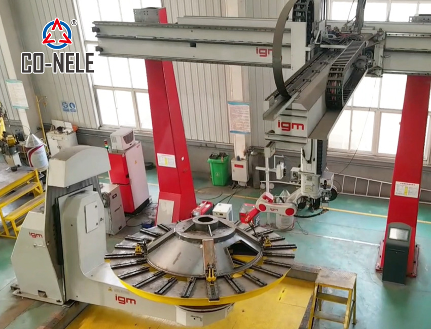 co-nele planetary concrete mixer and intensive mixer processing process